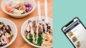 Organic Krush Online Ordering Slide with Button link to Online ordering service