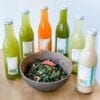 Organic Krush Summer Trends - fresh salad and juices