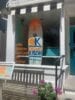 Organic Krush Surfboard in the window