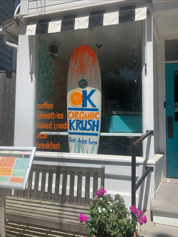 ORganic_Krush-OK-Surfboard-4th-of-July-600x800px Organic Krush Surfboard in the window