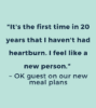 text panel - with customer quote