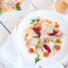 Entree served at La Fin