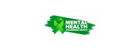 Mental health awareness month logo