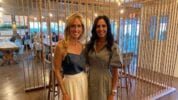 Fran and Michelle at La Fin