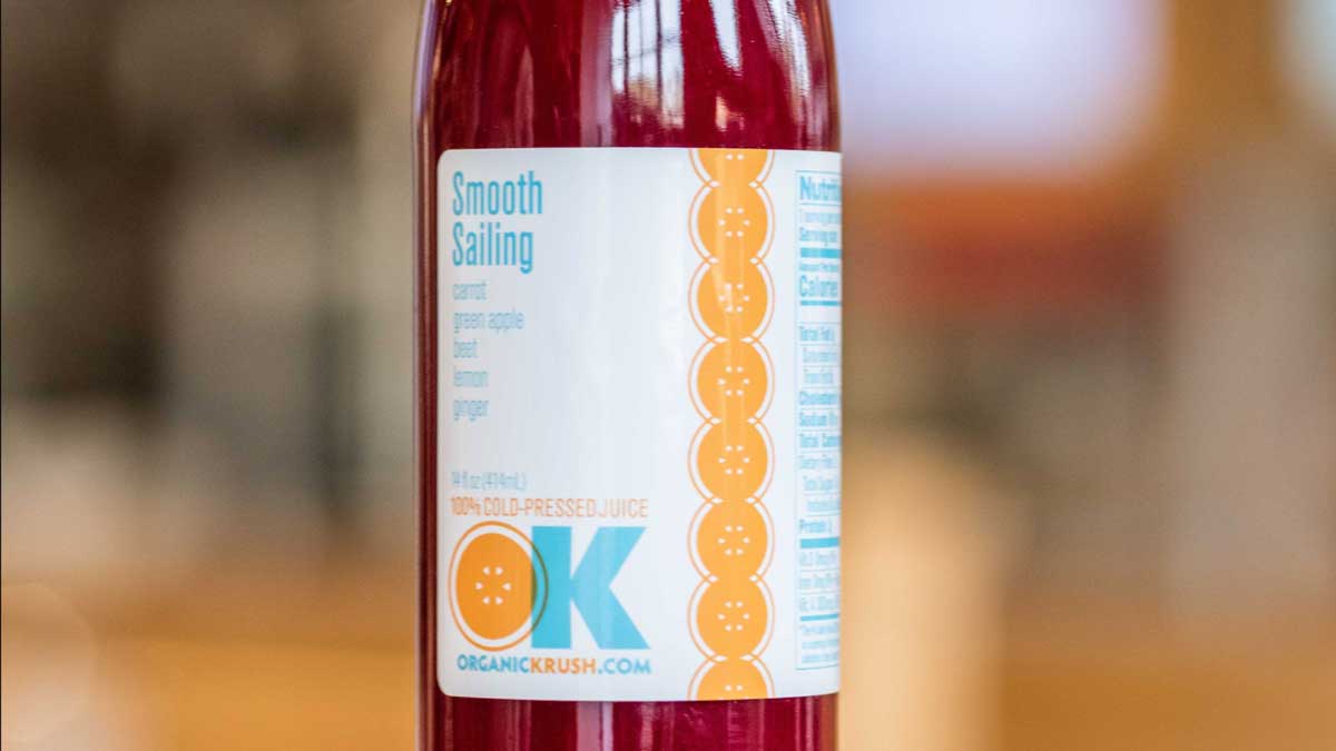 Fuel Up Like an Olympian-Bottle of cold pressed juice