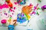 Organic Krush - Creative Comforts - Image of a child painting