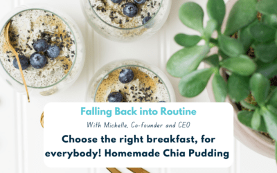 Wake up to the perfect homemade chia pudding! (recipe inside)