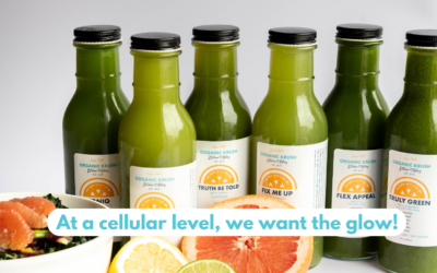At a cellular level, we want the glow (And Have I Told You About Tongue Scraping?)