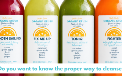 Do You Want to Know the Proper Way to Cleanse?